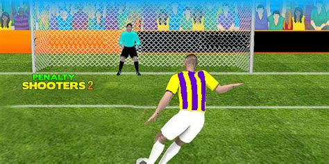 Penalty Shooters 2 game: Play Fullscreen, No Ads.
